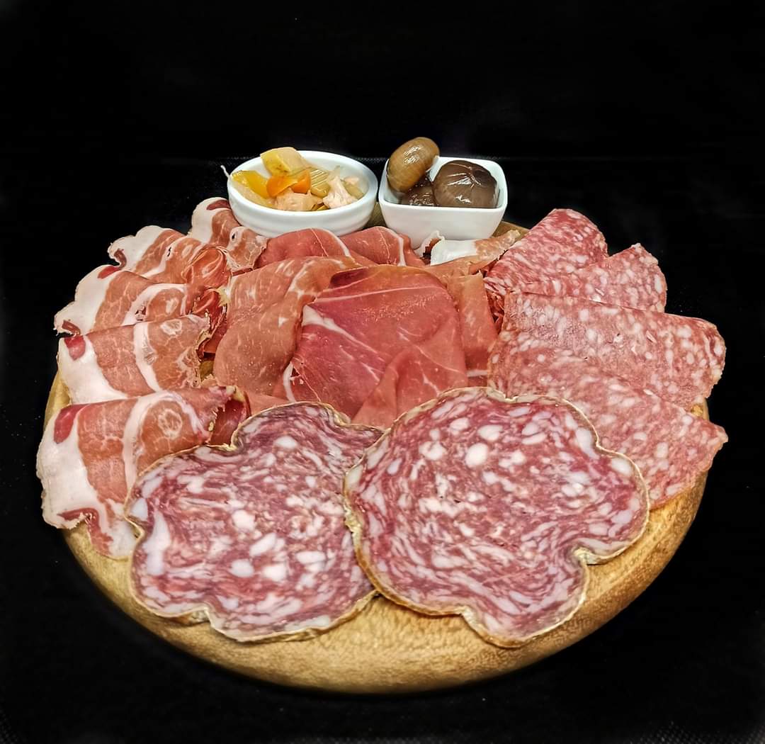 Arranged Food and Objects