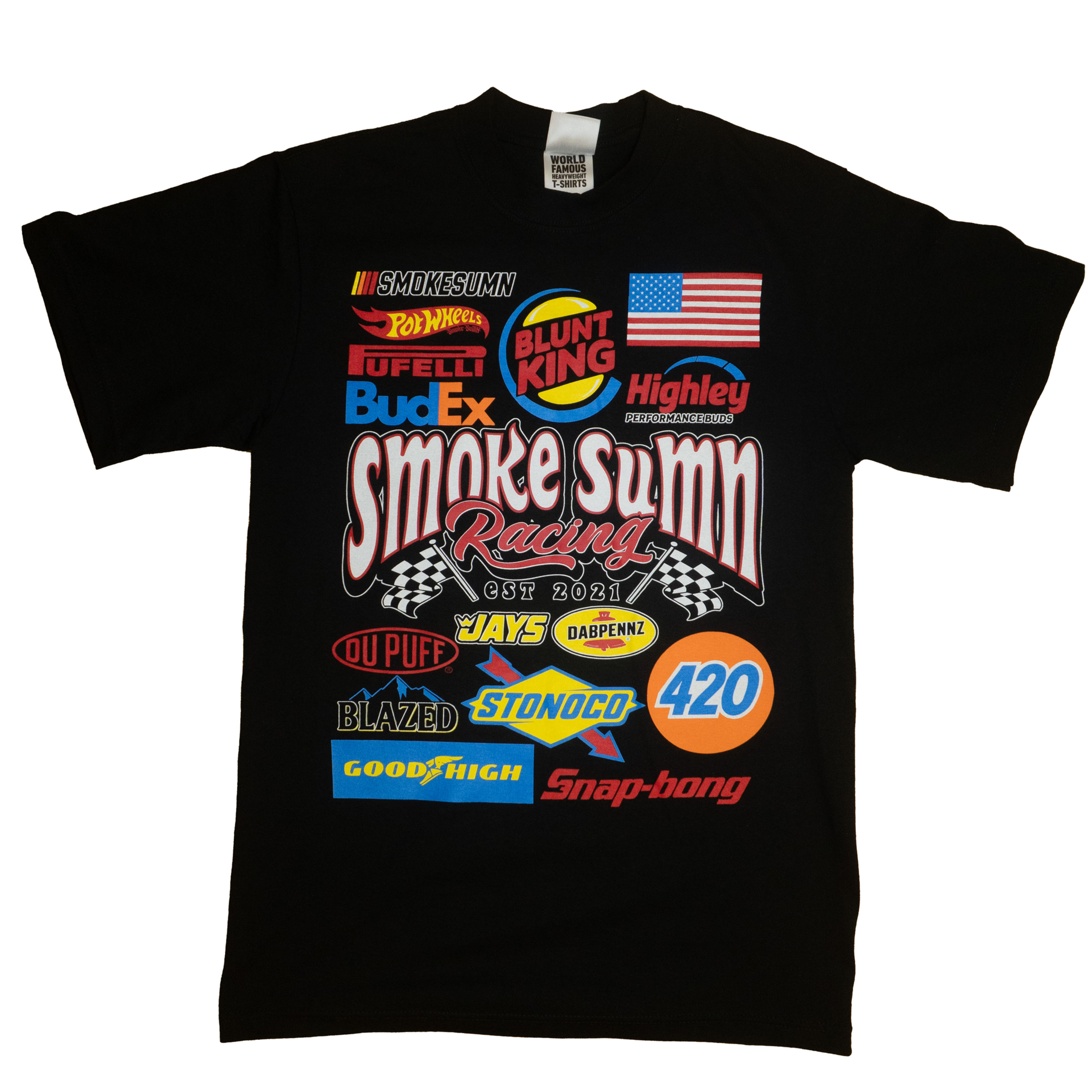 RACING LOGO TEE (BLACK)