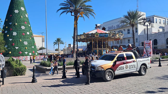 VIGILA GUARDIA ESTATAL DE PROXIMIDAD MUNICIPAL ÁREA PEATONAL EN REYNOSA