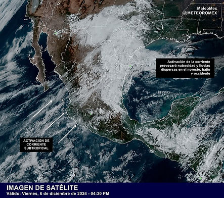 CLIMA PARA ESTE FIN DE SEMANA EN PARTE DE MEXICO
