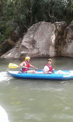 rafting canon de la vieja