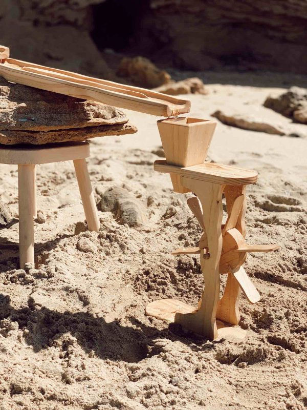 Thumbnail: Wooden Water & Sand Wheel