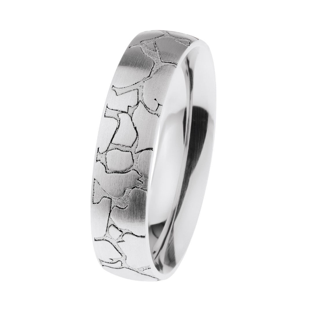 Ring aus Silber bzw. Stahl