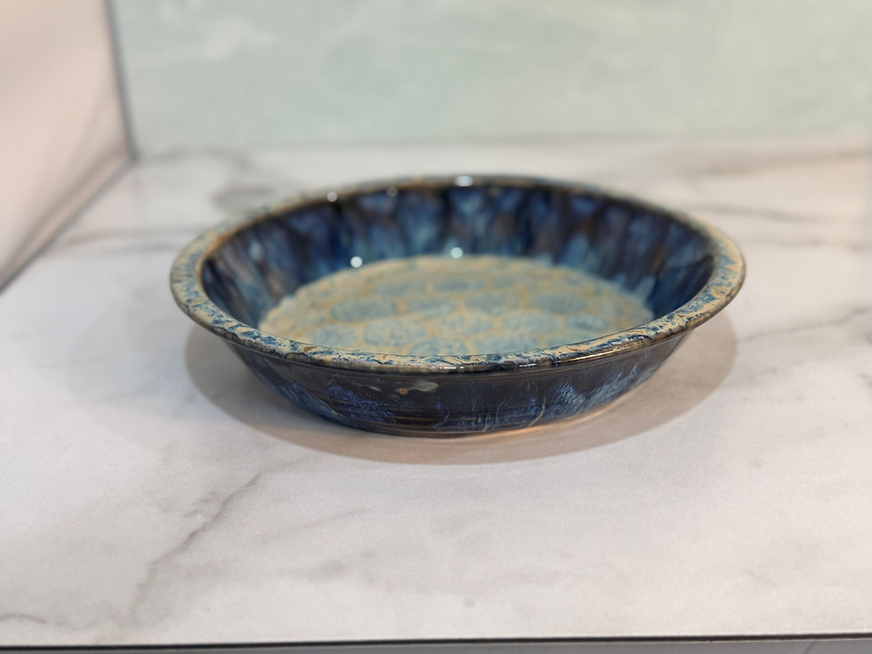 Thumbnail: Frozen Pond Pie Dish - Pottery Collection