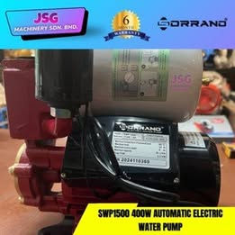 Thumbnail: SORRANO SWP1500 Electric Automatic Self-Priming Water Pump