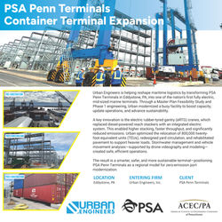 PSA Penn Terminals Container Terminal Expansion - Urban Engineers, Inc.