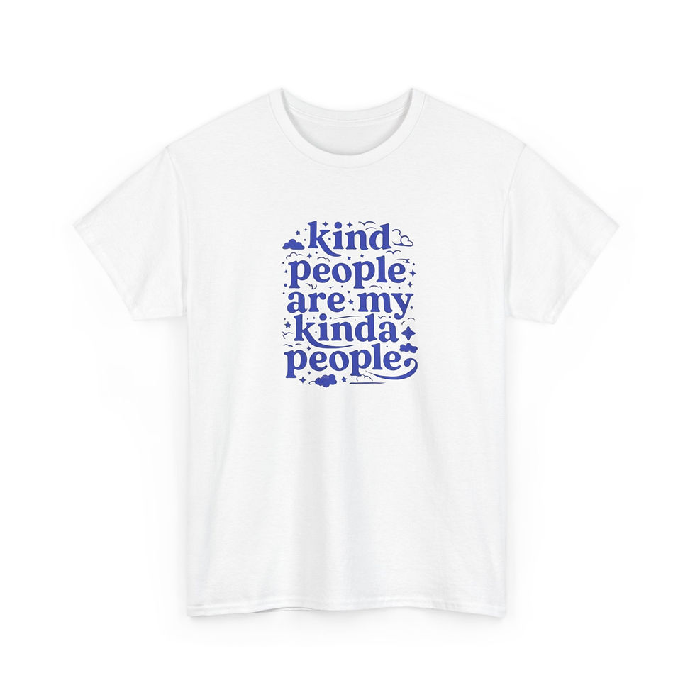 Thumbnail: Kind People Are My Kinda People T-Shirt - Positive Quote Tee