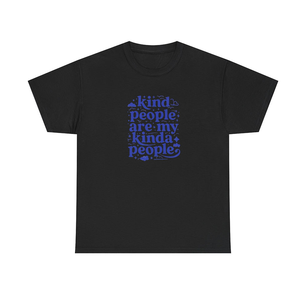 Thumbnail: Kind People Are My Kinda People T-Shirt - Positive Quote Tee