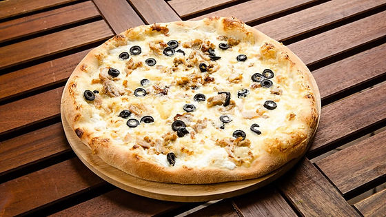 Csirkés - Mediterrán Pizza | Mediterranean Pizza with Chicken