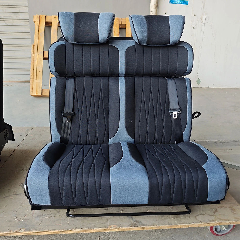 Thumbnail: Custom Campervan Folding Seats with Adjustable Backrest Wear-Resistant Non-Slip