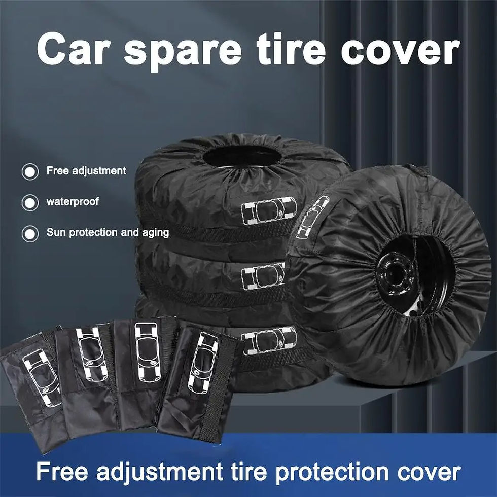 Thumbnail: Polyester Car Auto Wheel Tire Cover Protector Car Spare Tire Cover Tyre Wheel Co