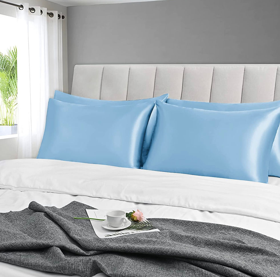 Thumbnail: 2 Pack Satin Pillowcases for Hair and Skin