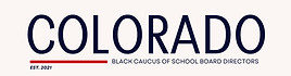Colorado Black Caucus Cream Logo