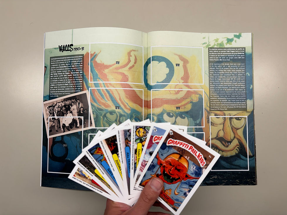 Thumbnail: GRAFFITI PAIL KIDS Sticker Album