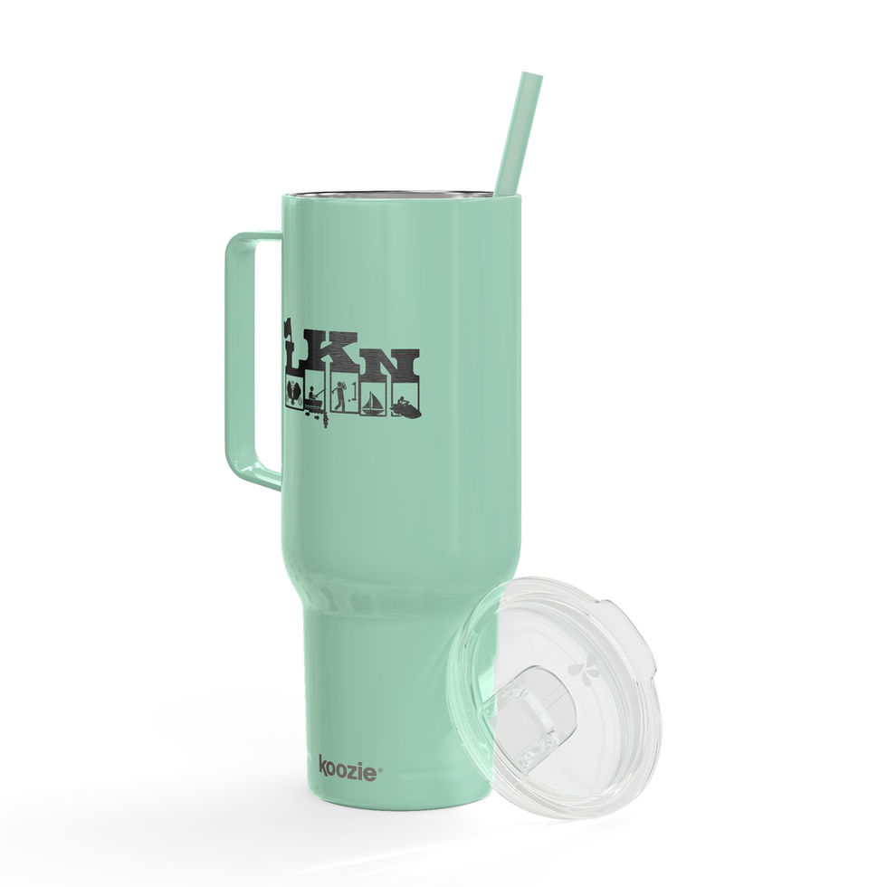 Engraved Insulated Lake Norman NC Tumbler