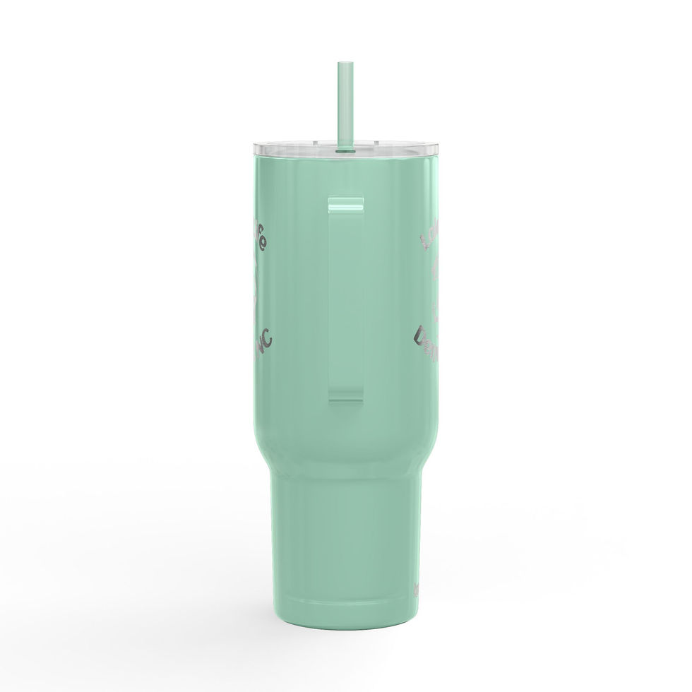 Mint 40 oz engraved insulated tumbler