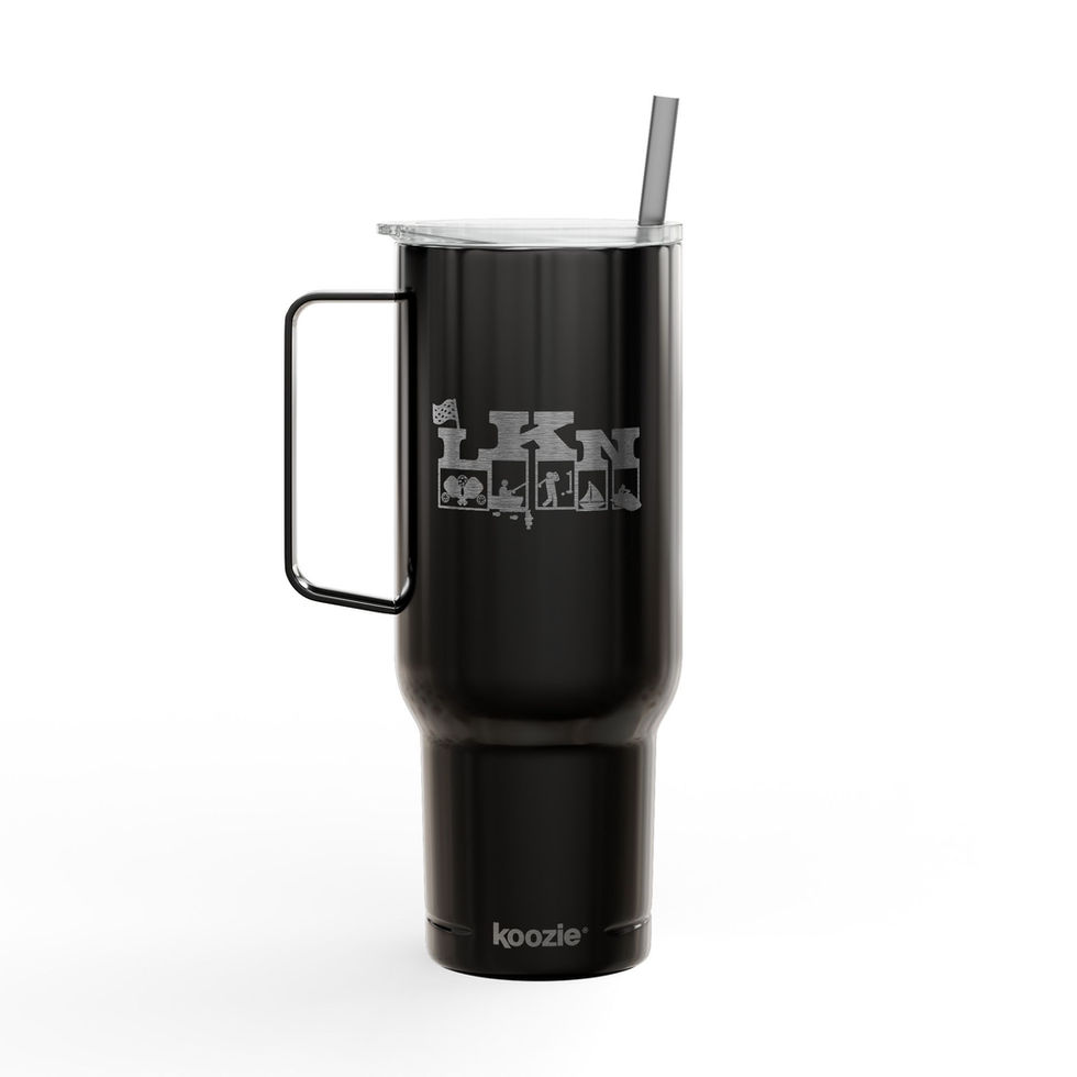 Engraved Insulated Lake Norman NC Tumbler