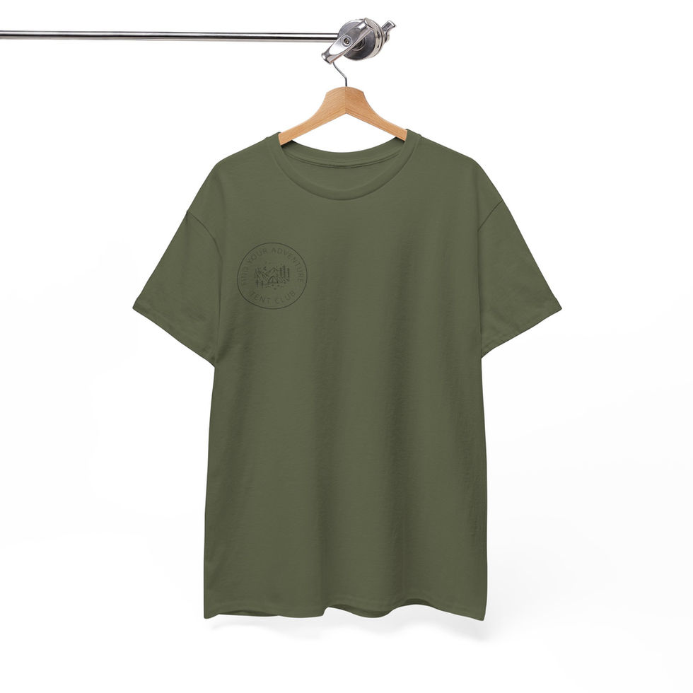 Military Green t-shirt front view