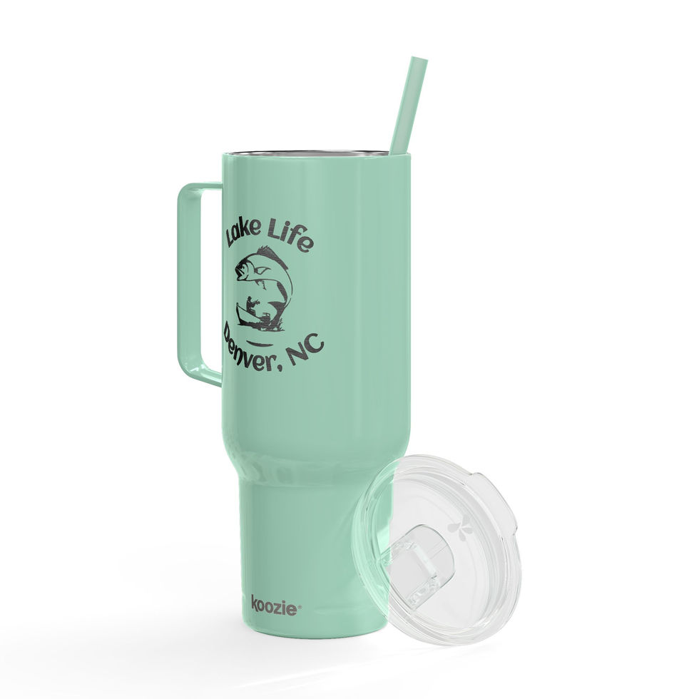 Mint 40 oz engraved insulated tumbler