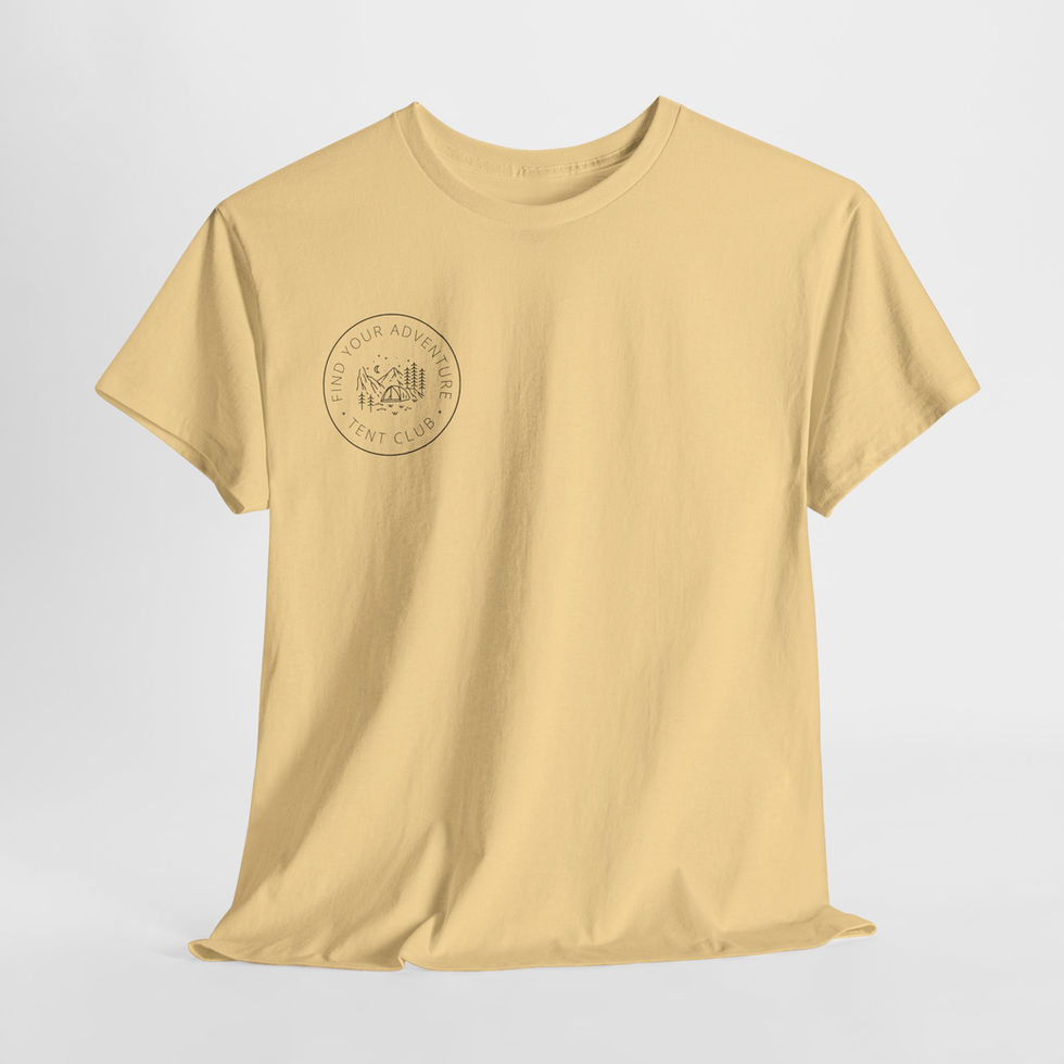 Yellow Haze t-shirt front view