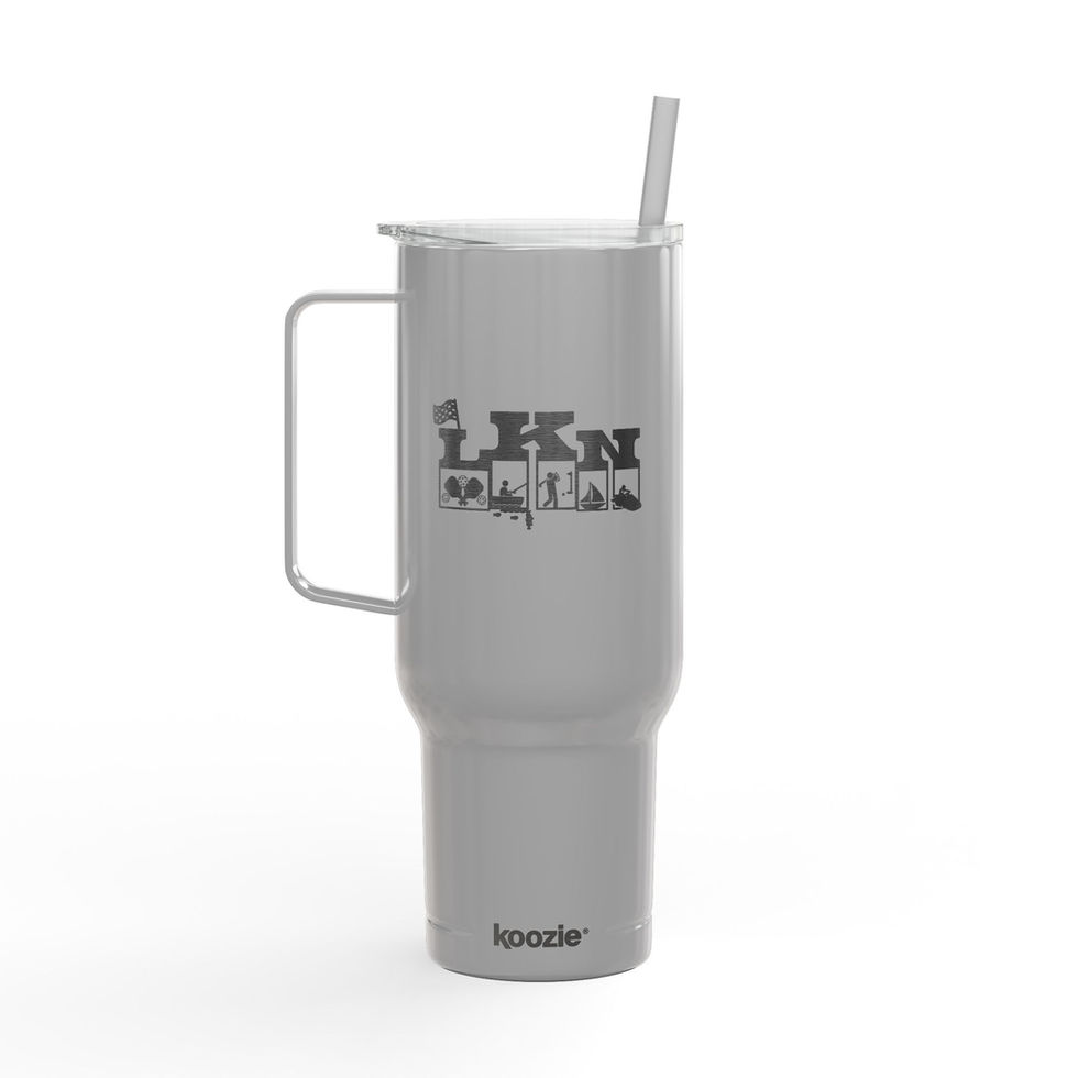Engraved Insulated Lake Norman NC Tumbler