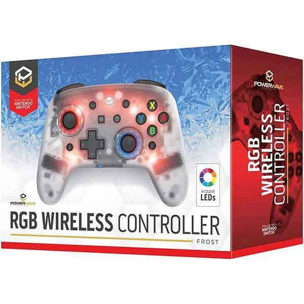 Powerwave Switch RGB Wireless Controller Frost