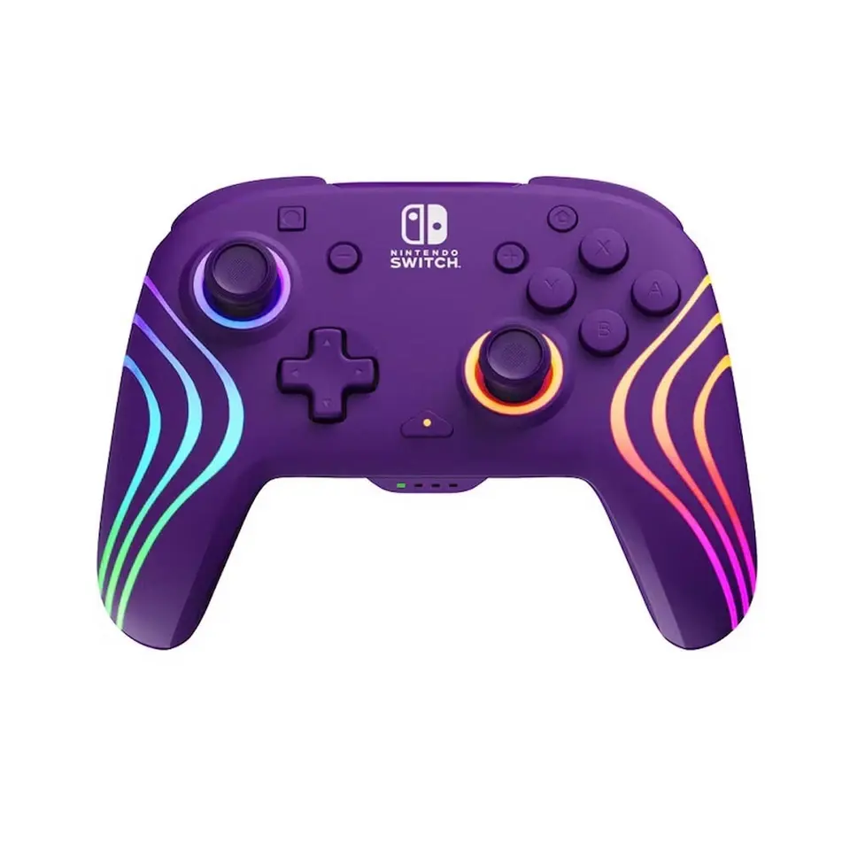 PDP Switch Afterglow Wave Wireless Controller Purple