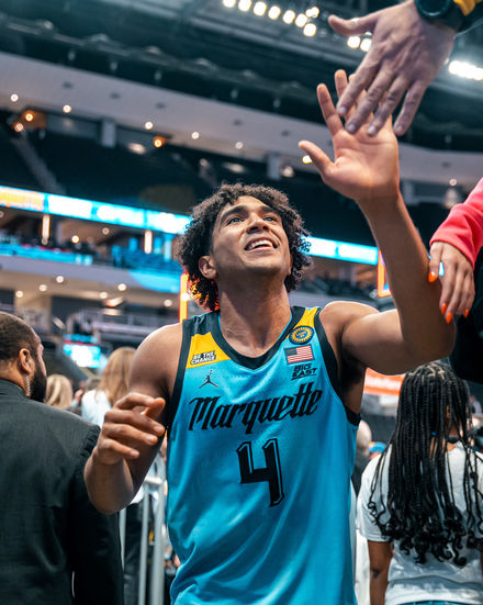 Marquette Basketball 2024-2025. Shot by PrincePOVS