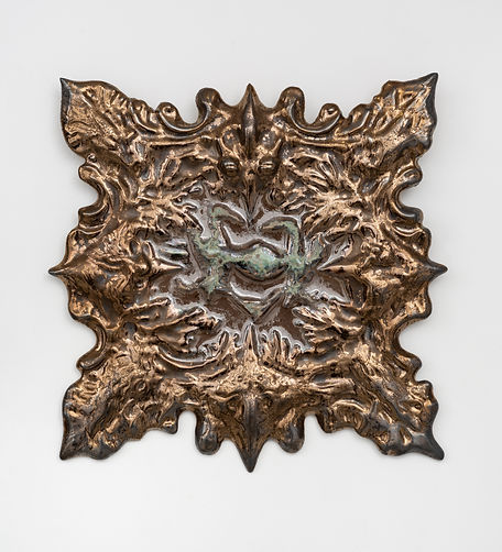 Vadim Pugin, Match, 2026, glazed stoneware, 11 x 11 x 0.5 in.jpg