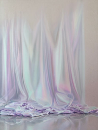 Maude Corriveau, Soft Collapse (Rideau blanc II), 2026, oil on linen, 48x36in.jpg copy.jpg