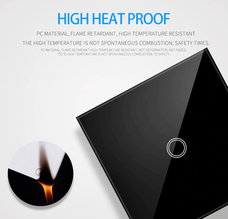 Miniatura: Interruptor touch screen