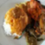 Nasi Padang ( chicken or beef )