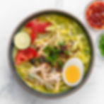 Turmeric Chicken Soup ( Soto Ayam semarang )