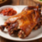 Nasi Bebek ( Fried duck )