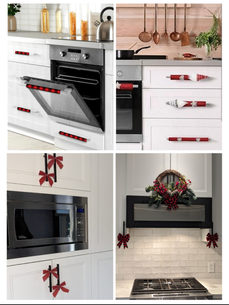 Decorating Cabinet Hardware for the Holidays