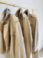 The Gabardine, Chelsea and Kensington classic Burberry trench coat in vasrious lengths