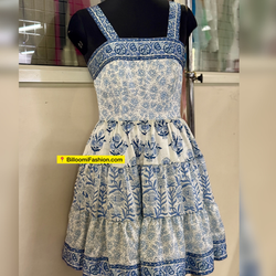 Womens Smocked Strap Dress