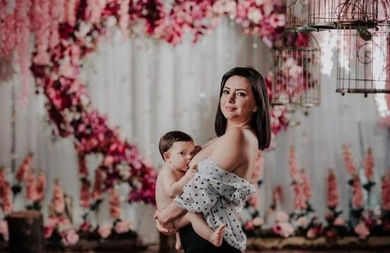 Decidida a buscar ayuda y lograr una lactancia materna exclusiva