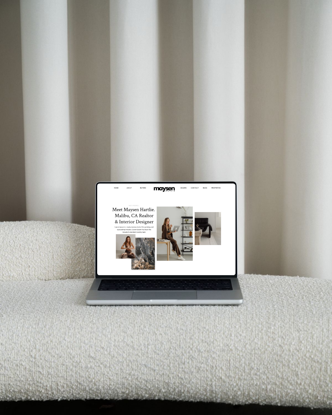 Maysen Hartlie - Wix Website Template