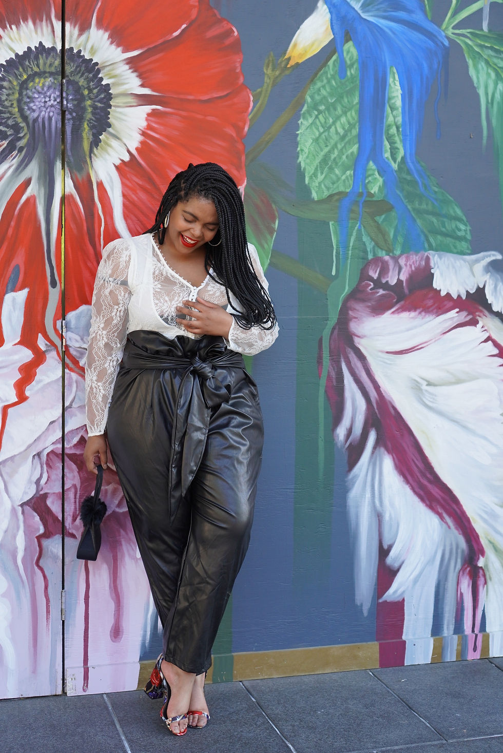 Fashion shoot with Atlanta Blogger Evin Monro - Black women