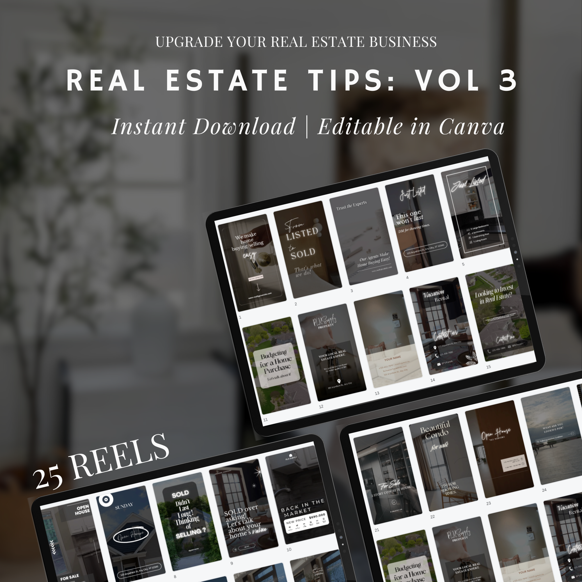 Reels: Real Estate Tips - Vol 3