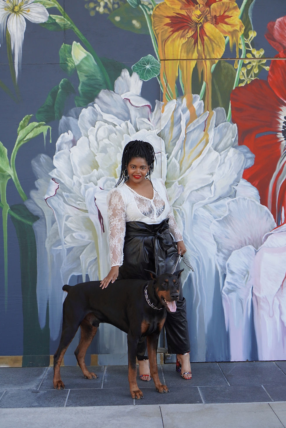 Fashion shoot with Atlanta Blogger Evin Monro - Black women