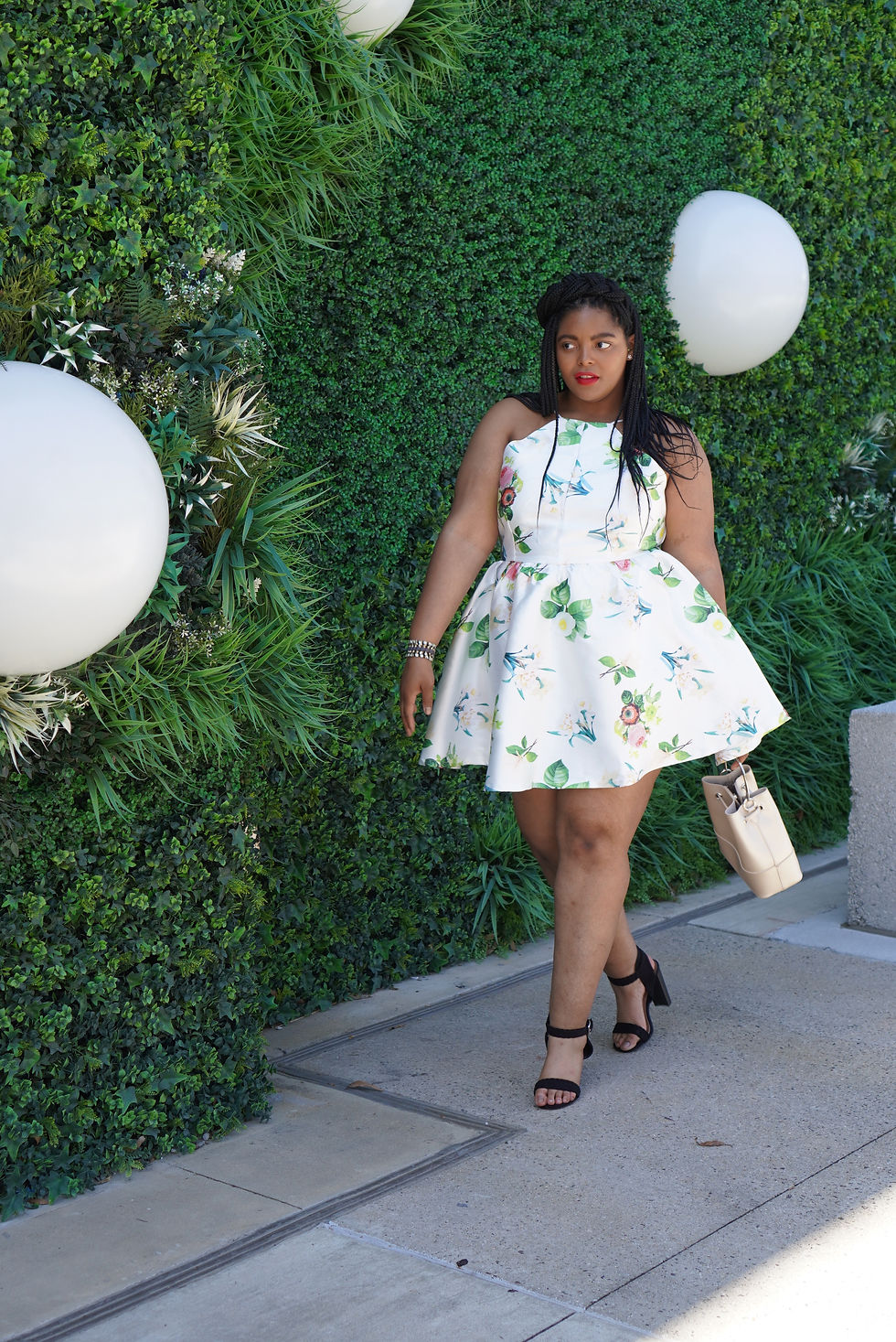 Fashion shoot with Atlanta Blogger Evin Monro - Black women