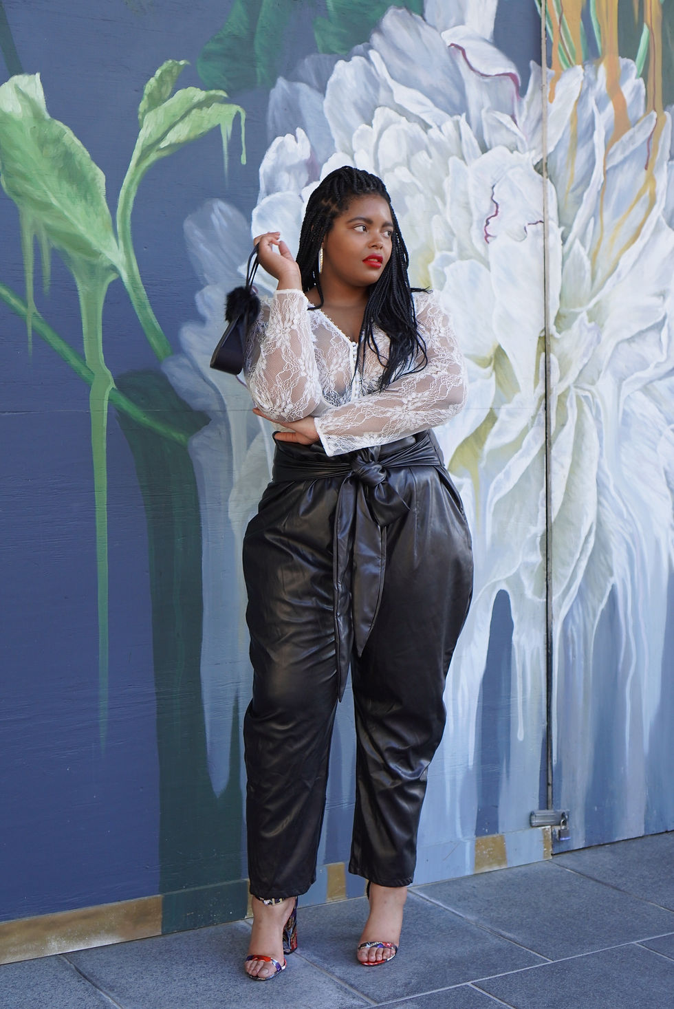 Fashion shoot with Atlanta Blogger Evin Monro - Black women
