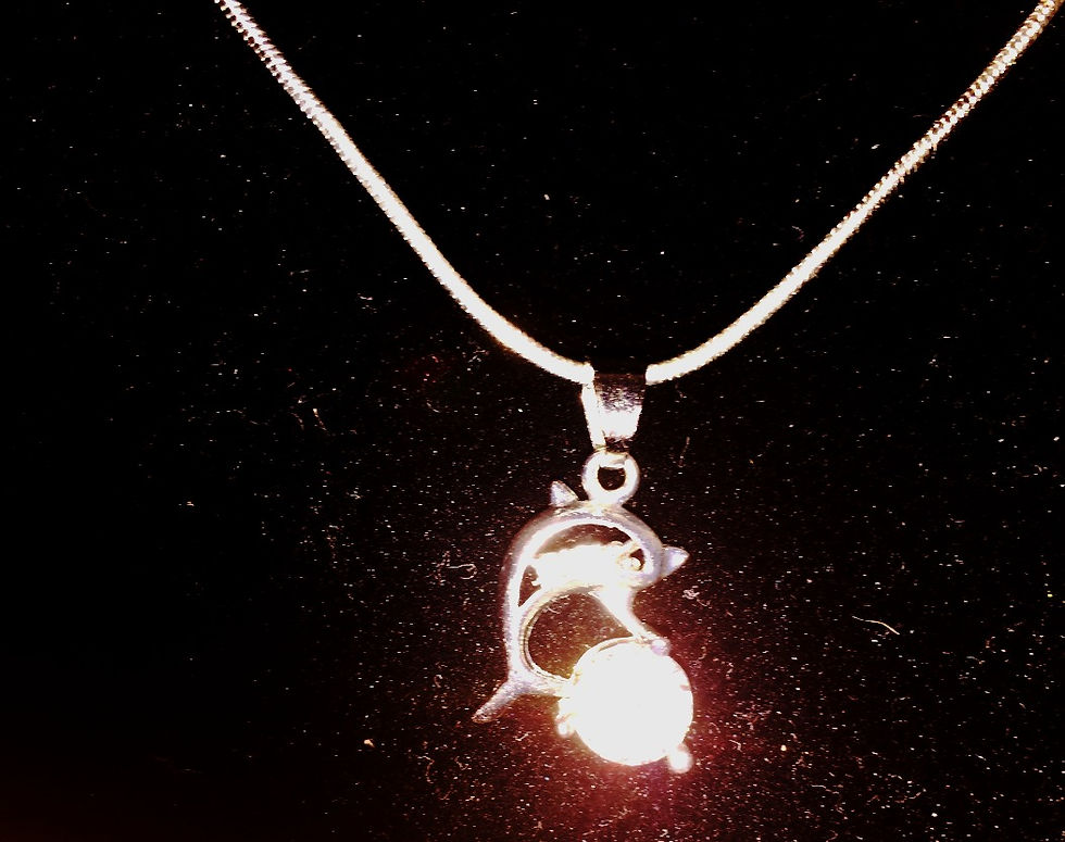 Thumbnail: JUMPING DOLPHIN NECKLACE