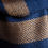 Miniature : Écharpe Alpaga bleu et naturel, tissage traditionnel
