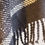 Miniature : Poncho laine et alpaga "Nea Kameni", tissage traditionnel