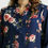Thumbnail: Floral Popover Top