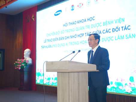 VIETHEALTH ĐỒNG HÀNH CÙNG VAMBRA VÀ VAHP: TIÊN PHONG ĐƯA TRÍ TUỆ NHÂN TẠO VÀO QUẢN TRỊ DƯỢC LÂM SÀNG
