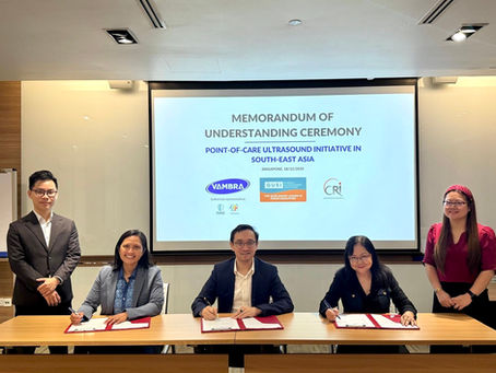 VAMBRA hợp tác chiến lược cùng Global Ultrasound Institute (Hoa Kỳ) và CRI (Singapore) triển khai sáng kiến công nghệ Pocus tại Việt Nam và Đông Nam Á